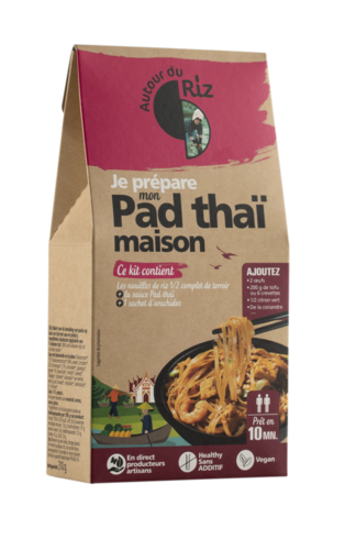 Kit Mon Pad thaï maison / My Homemade Pad Thai ready to cook meal kit