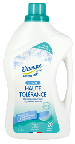 Lessive haute tolérance / High-tolerance laundry liquid