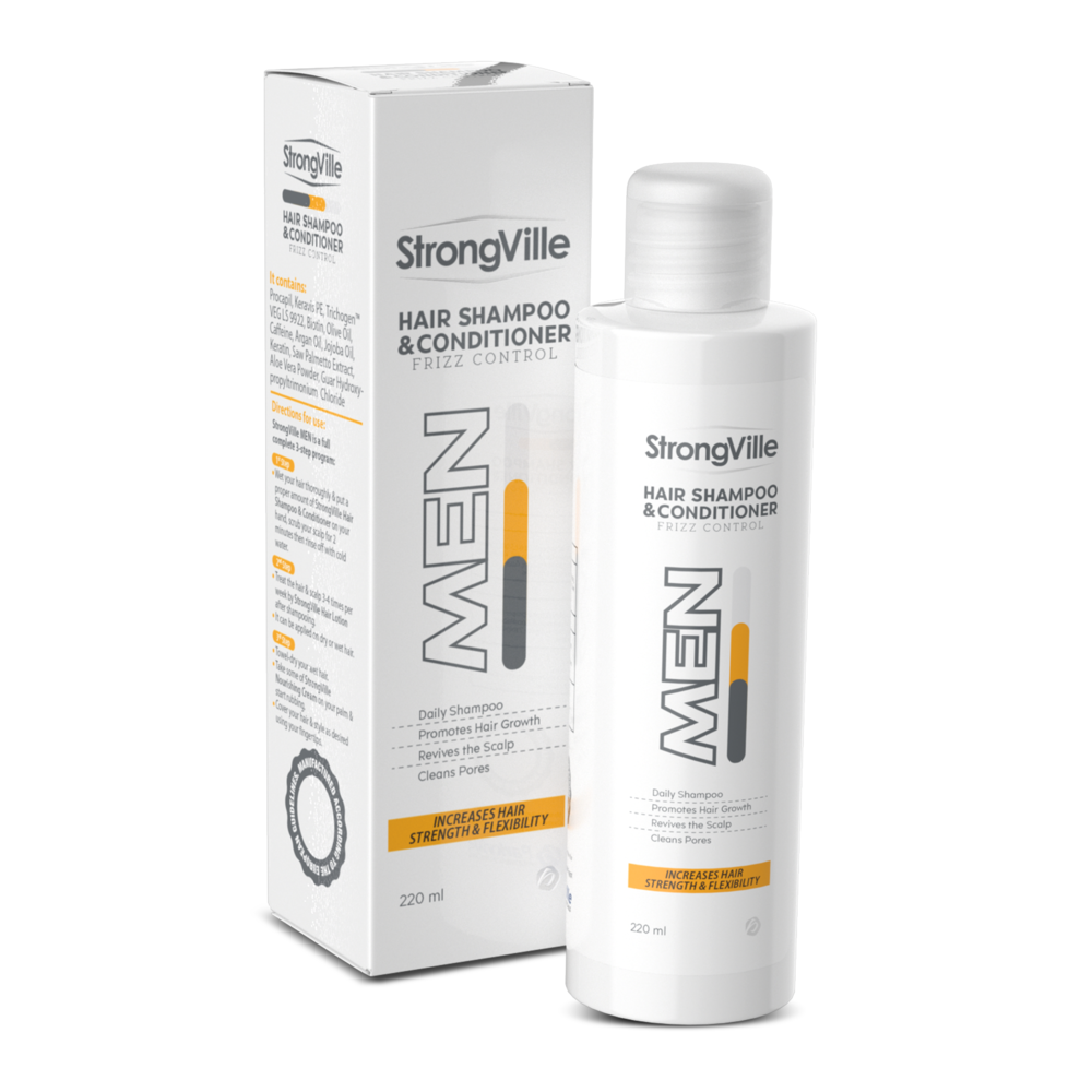 Strongville Men Shampoo and Conditioner