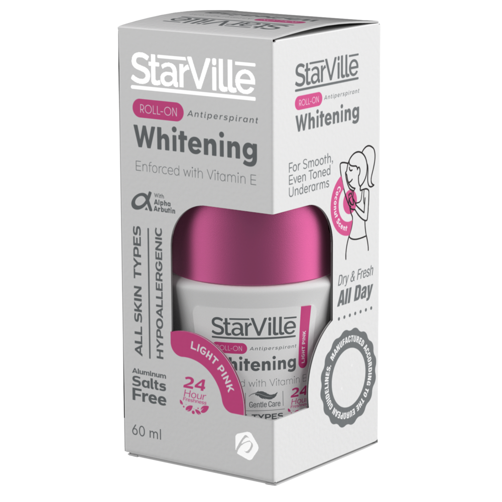 Starville Whitening Roll On Coconut Scent