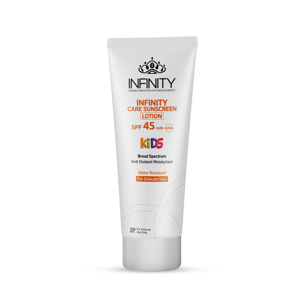 Infinity Care Sunscreen for Kids SPF 45+120ml