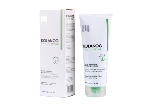 Kolanog Facial Wash 200ml for oily skin