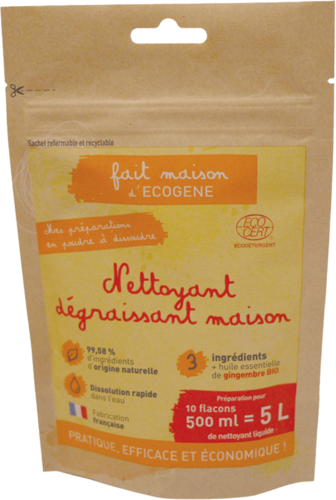 Dégraissant maison à dissoudre FAIT MAISON D'ECOGENE 250g