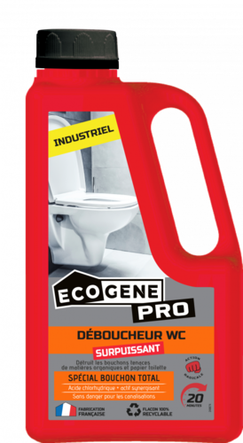 Déboucheur surpuissant WC ECOGENE PRO 1L