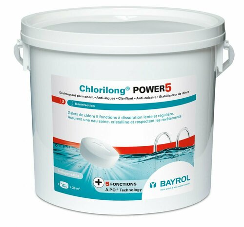 Chlorilong® POWER 5 (gamme BAYROL)