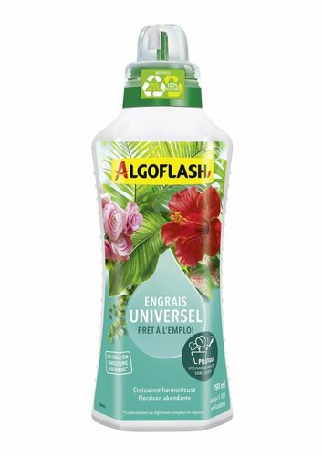 Engrais liquide universel prêt à l'emploi Algoflash