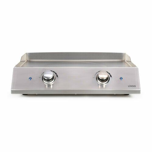 DOC302 - Plancha inox 2 thermostats