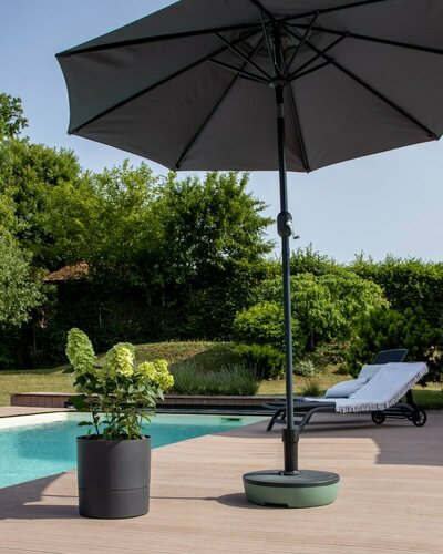 PIED DE PARASOL ROND