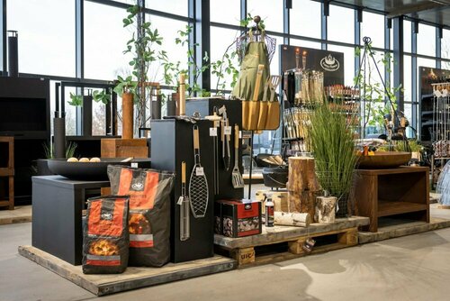 Braseros, briquettes, charbons et allume feux