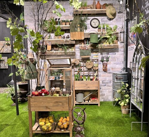 Carrés potagers en bois, en métal, outils de jardins