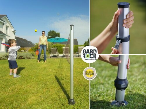 KIT POTEAUX MULTISPORTS Amovible et télescopique