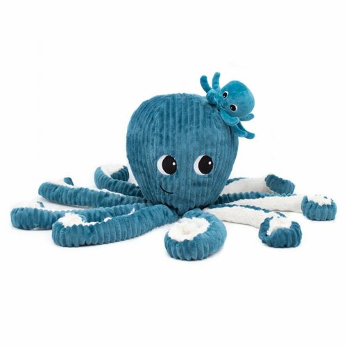 Peluche pieuvre Filou maman et son bébé - Les Ptipotos
