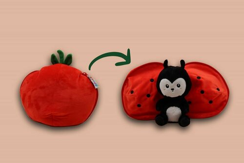 Peluche Comet tomate-coccinelle - Flipetz