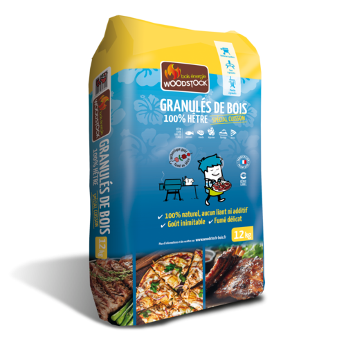 Granulés de bois spécial cuisson barbecue
