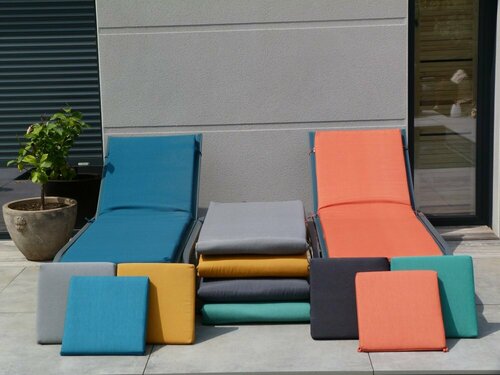 Galette carrée déhoussable 