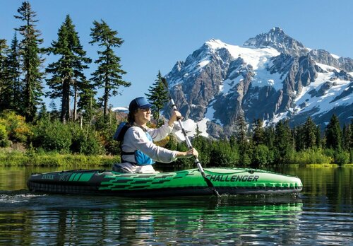 SET KAYAK CHALLENGER K1 - 1 PERSONNE