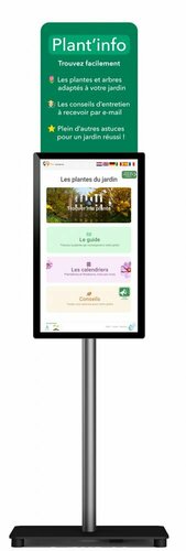 Plant’info, la borne conseils des jardineries