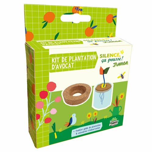Kit de Plantation d'avocat Silence Ça Pousse -Planète Plante