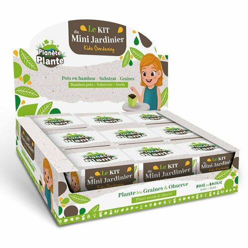 Le Kit du mini jardinier - Planète Plante