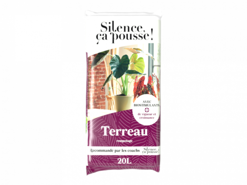 Silence ça pousse! Terreau rempotage 20 litres