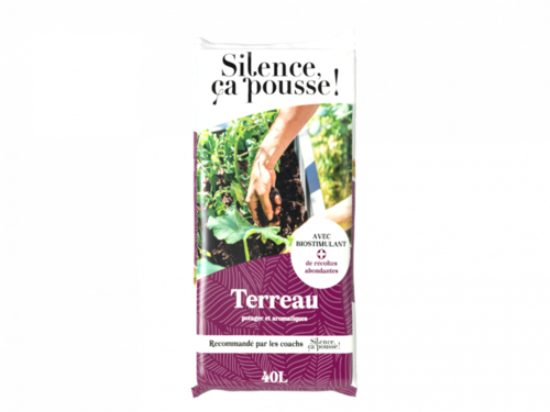 Silence ça pousse! Terreau terreau potager et aromatiques