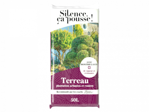 Silence ça pousse! Terreau terreau plantation 50 litres