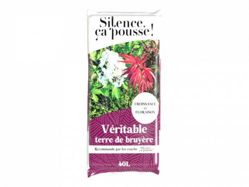 Véritable terre de bruyère 40 litres