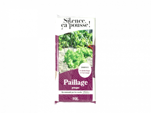 Silence ça pousse! paillage potager