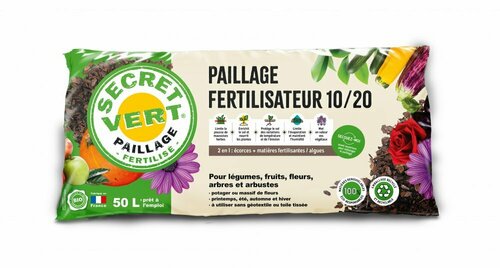 PAILLAGE FERTILISATEUR 10/20