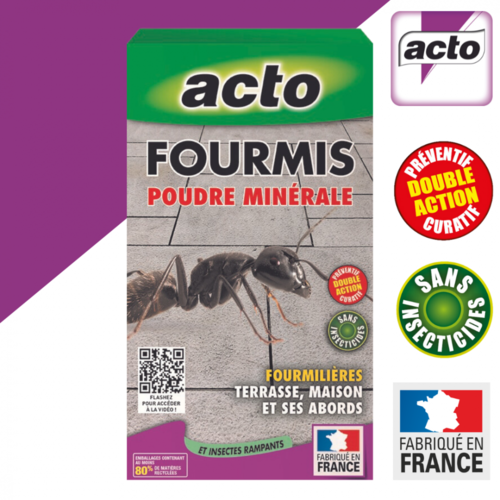 POUDRE DE CHABASITE FOURMIS