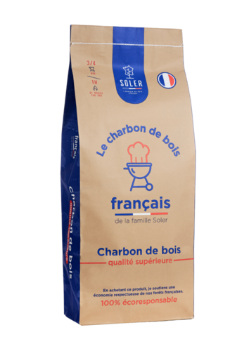 Charbon de bois Français - qualité supérieure 20L