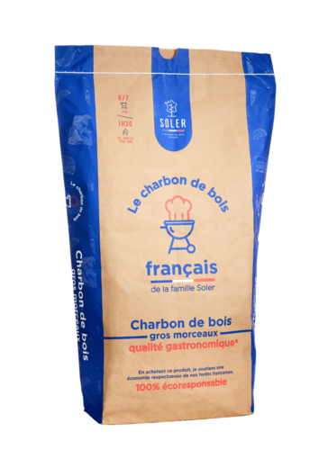 Charbon de bois Français Gros Morceaux
