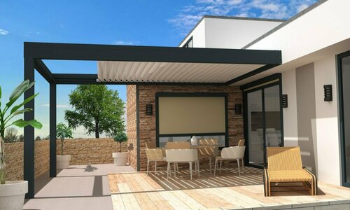 Pergola KOKOON 5 rétractable Fabrication française