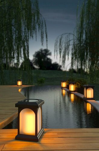 Trueflame Solar Crook Lantern