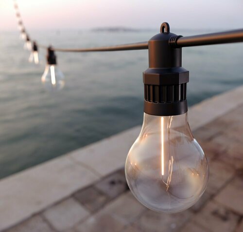 Edinburgh USB Solar Festoon Lights (Set Of 10)