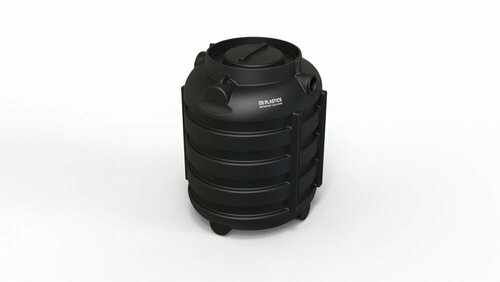 Fosse septique ronde 1000L avec réhausse télescopique