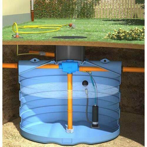 Kit Complet Jardin Récupération eau de pluie 7500 L