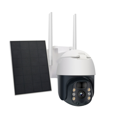 Caméra extérieure Solaire Wifi/Lan rotative PT 3MP
