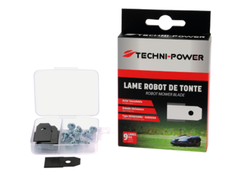 LAME ROBOT DE TONTE ACIER INOXYDABLE TECHNI-POWER