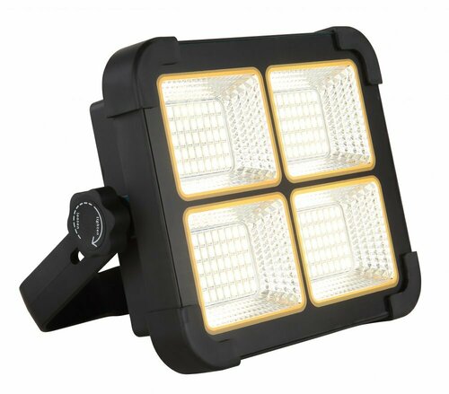 Projecteur solaire PVC noir 1000lm, SOLAR ref. 36488-15