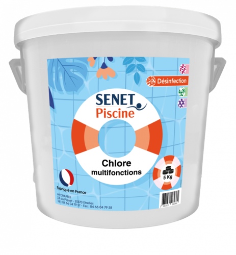 Chlore multifonctions - galets de 250g
