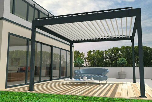 Pergola bioclimatique KONFORT 2 Fabrication française