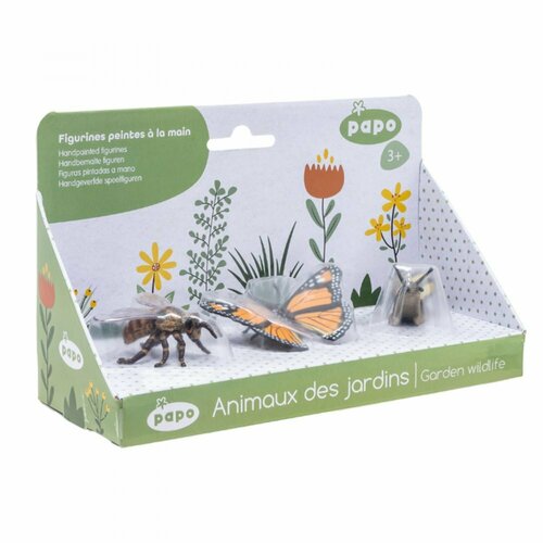 Boite insectes (Abeille, Papillon, Escargot)