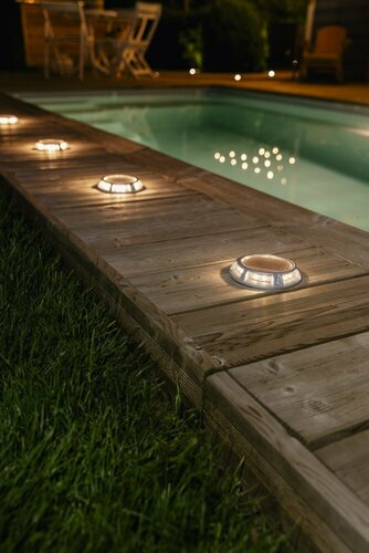 SPOT SOLAIRE DE SOL aluminium
