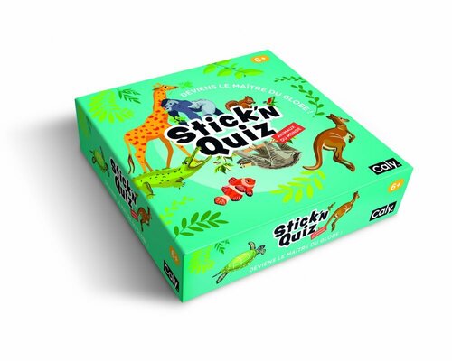 Stick & Quiz Mission Animaux - Jeux de Société