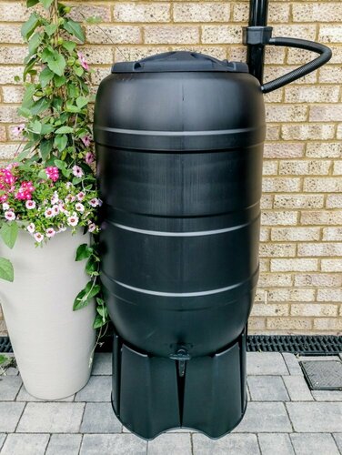 210L Water Butt Set