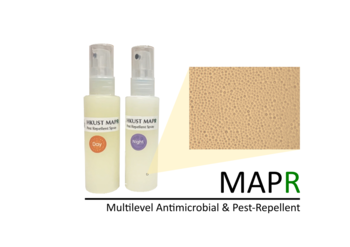 Safe and environmentally friendly Multi-level Antimicrobial and Pest Repellent (MAPR) formulated products