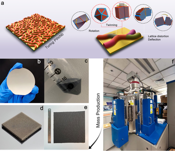 New class of Turing nanocatalysts for low-cost and large-scale hydrogen Production by Water splitting