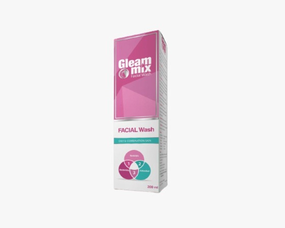Gleam mix ficial wash
