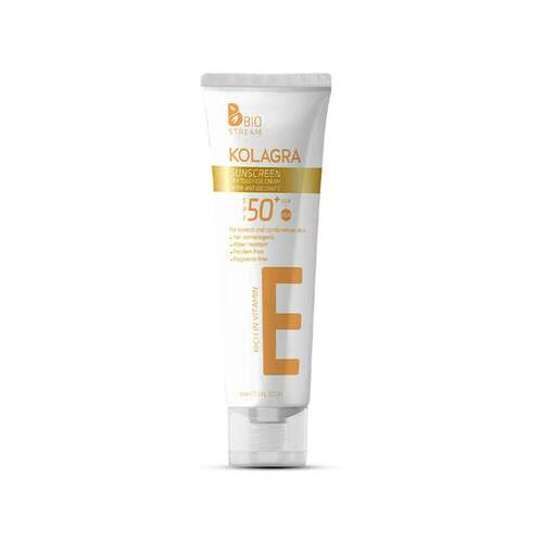 Kolagra Sun Screen dry touch Gel Cream SPF50+.50ML